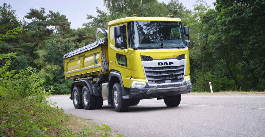 DAF na sejmu Bauma predstavi novo generacijo gradbenih tovornjakov