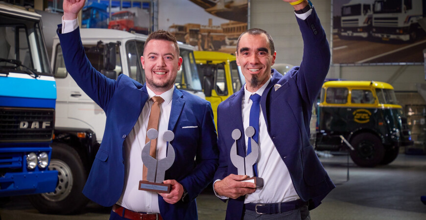 Družba DAF je podelila nagrado za evropsko servisno ekipo leta 2024